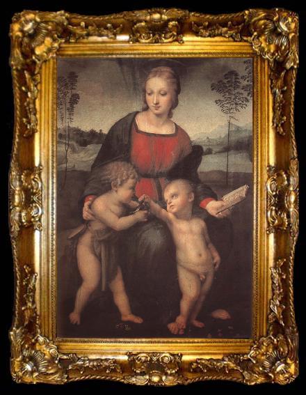 framed  RAFFAELLO Sanzio The virgin mary  and John, ta009-2